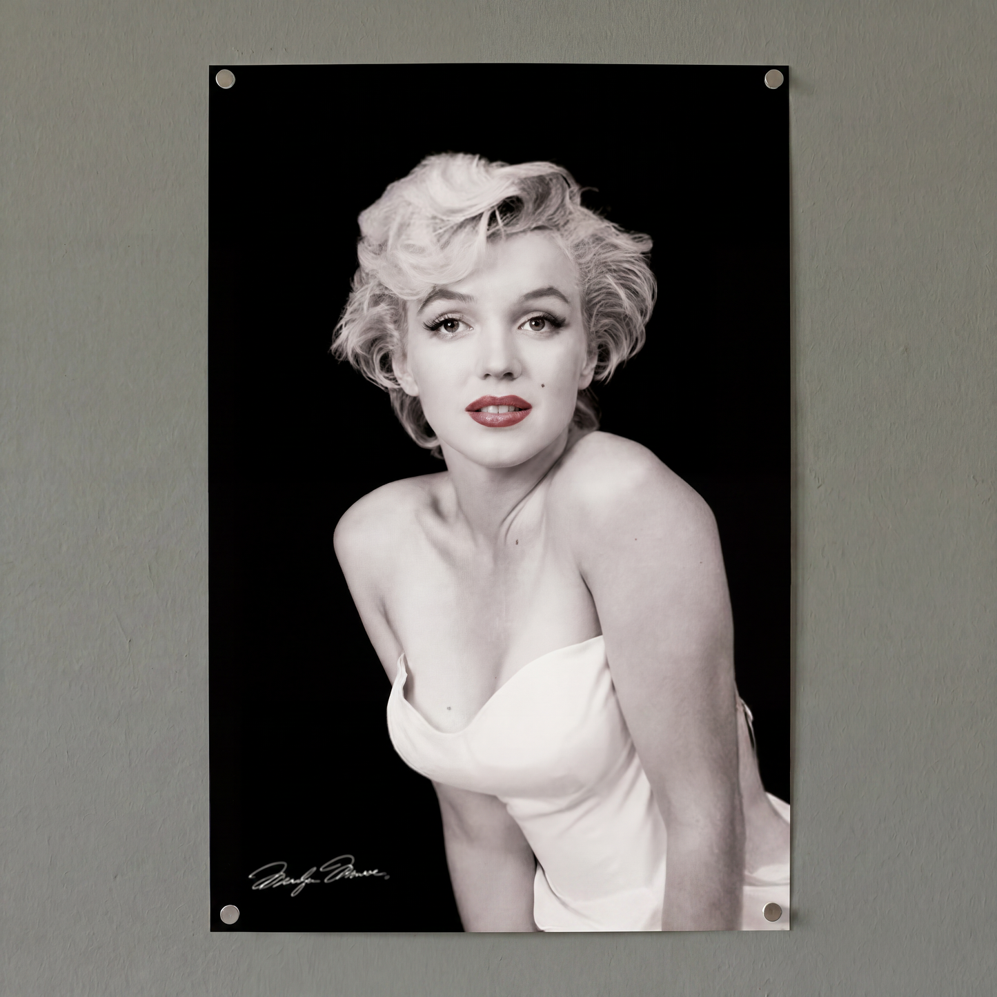 Marilyn Monroe - Red Lips - 24x36 Unframed Poster