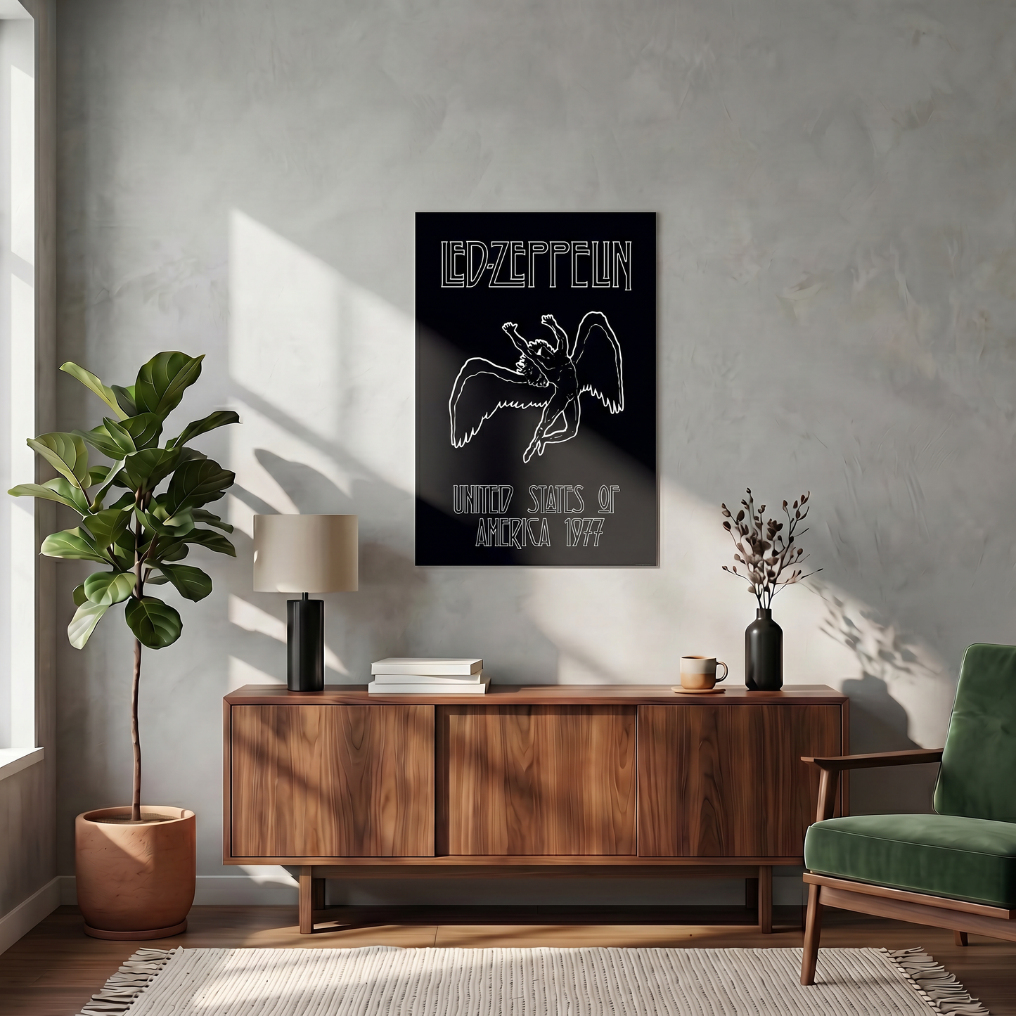 Led Zeppelin - Icarus - 24x36 Unframed Poster