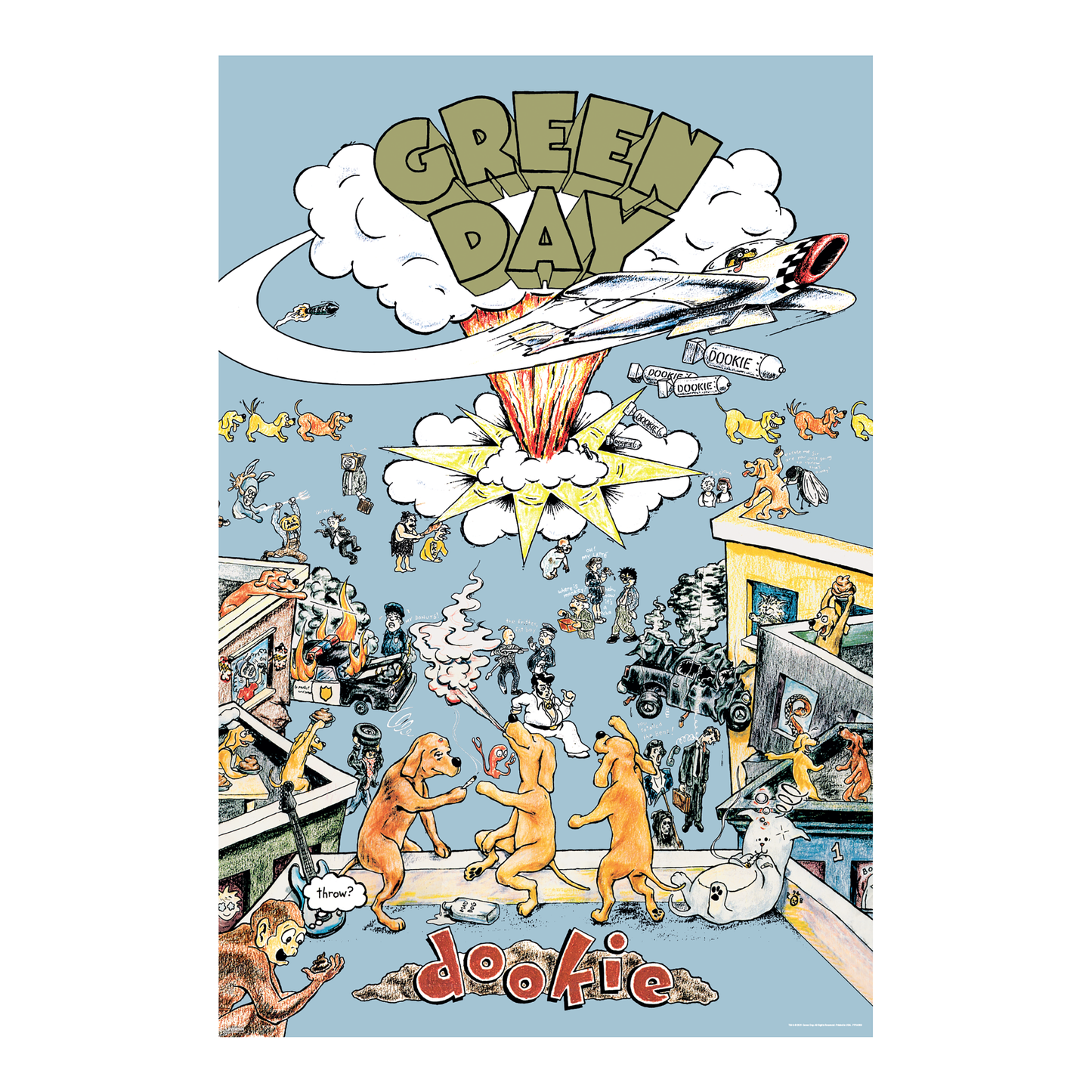 Green Day - Dookie - 24x36 Unframed Poster