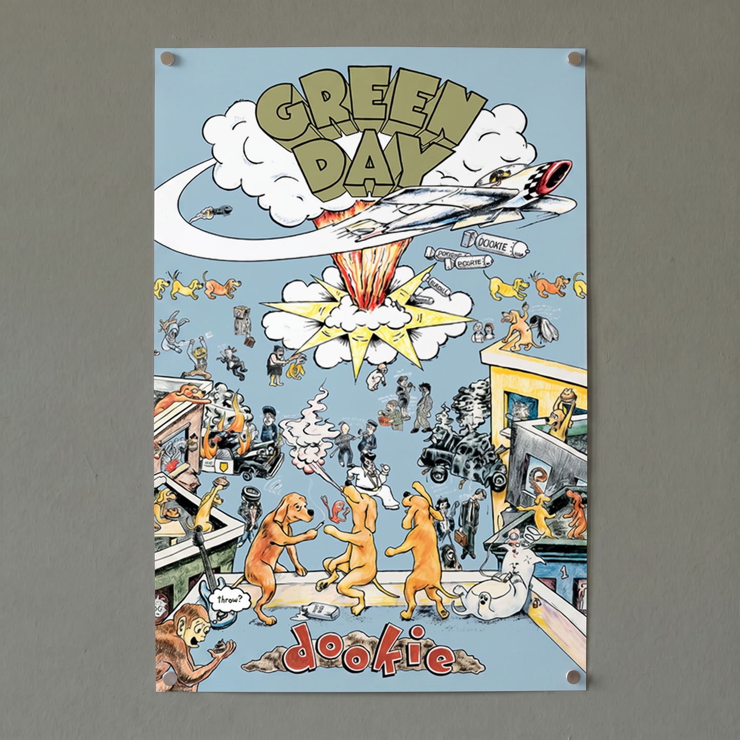 Green Day - Dookie - 24x36 Unframed Poster