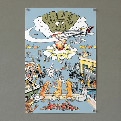 Green Day - Dookie - 24x36 Unframed Poster