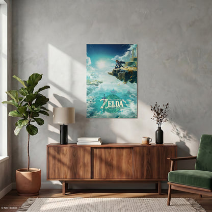The Legend Of Zelda - TOTK - Hyrule Skies - 24x36 Unframed Poster