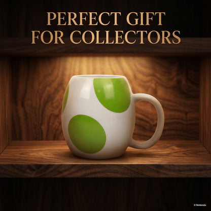 Super Mario - Yoshi Egg 18oz Ceramic Shaped Mug
