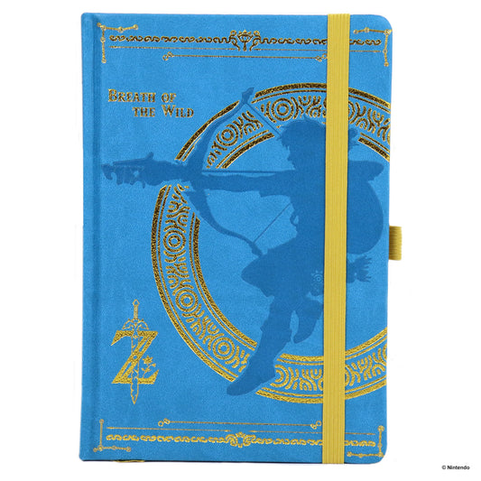 Zelda - BotW Blue - A5 Premium Journal