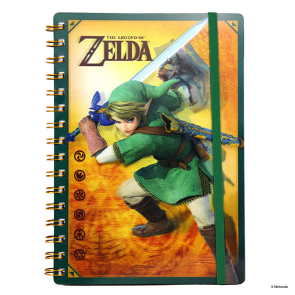 Zelda - Link - A5 Wiro Notebook with 3D Lenticular Cover