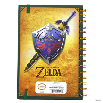 Zelda - Link - A5 Wiro Notebook with 3D Lenticular Cover