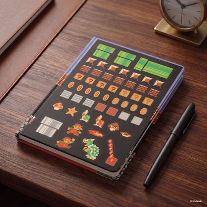 Super Mario Retro - A5 Premium Journal With Magnetic Sheet