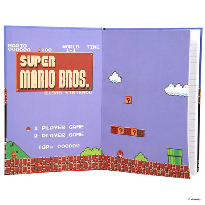 Super Mario Retro - A5 Premium Journal With Magnetic Sheet