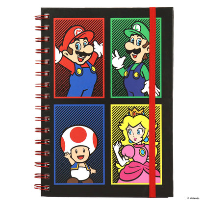 Super Mario - Four Color - A5 Wiro Notebook