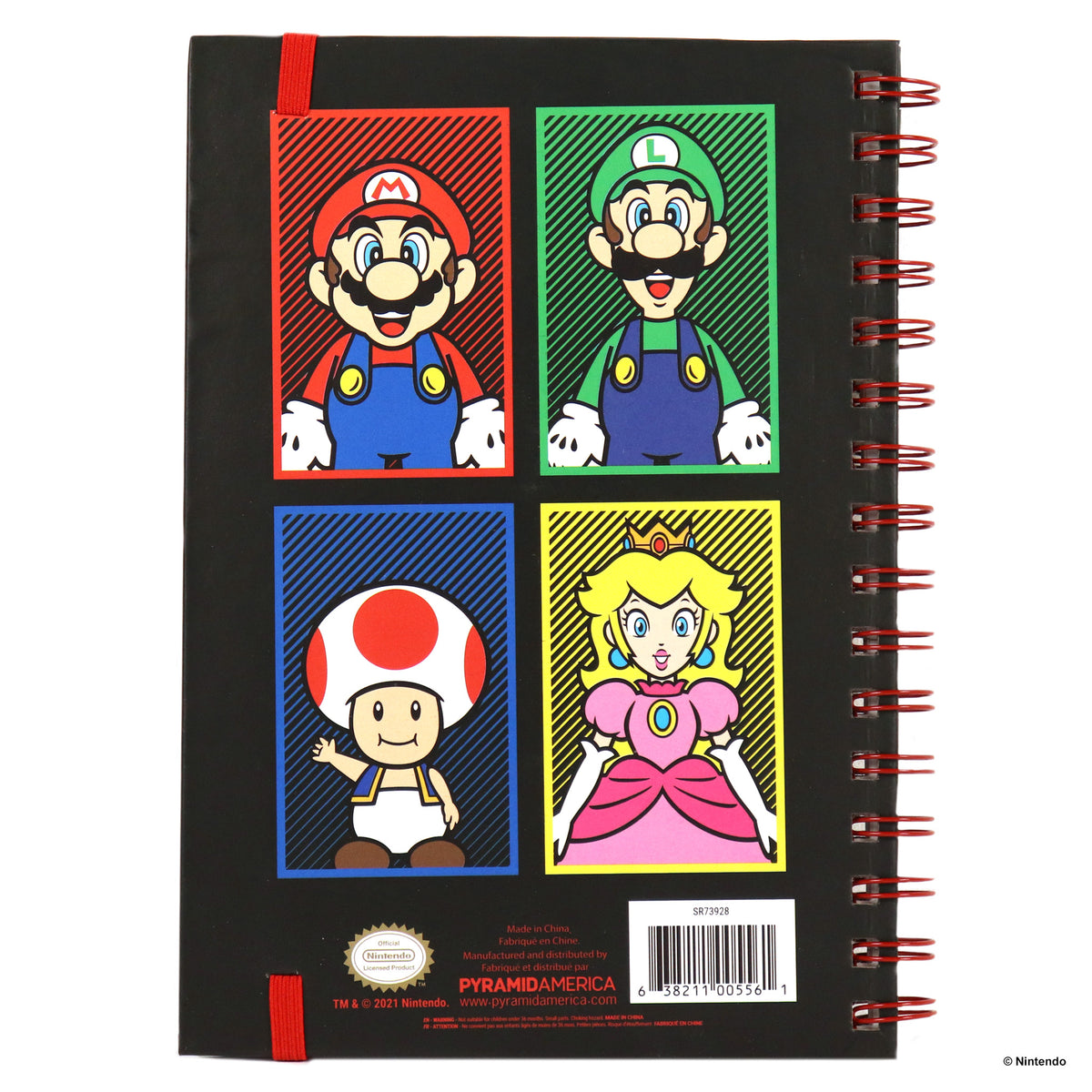 Super Mario - Four Color - A5 Wiro Notebook