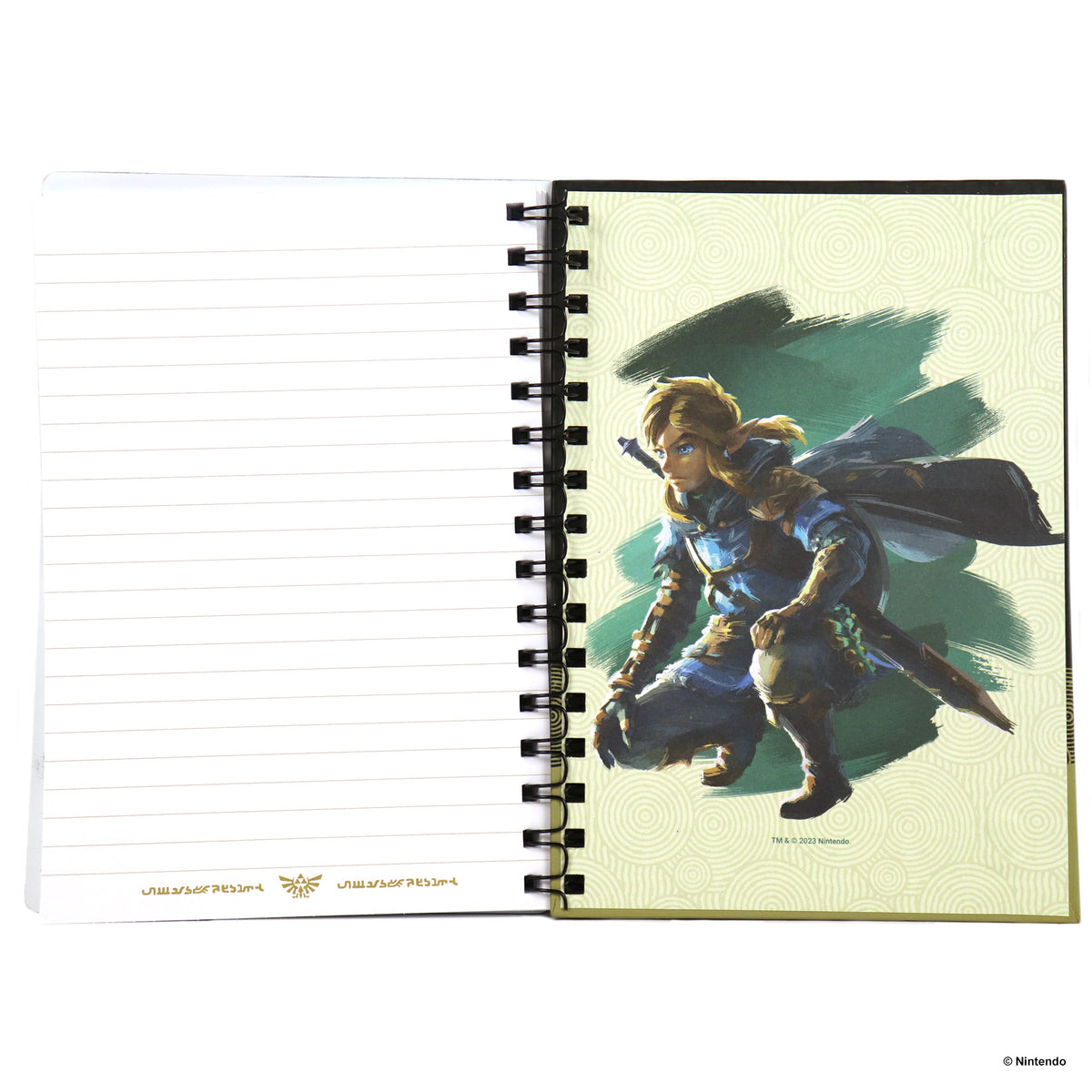Zelda - Tears of the Kingdom - A5 Wiro Notebook with 3D Lenticular Cover