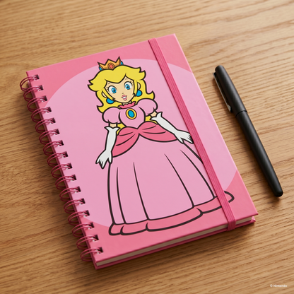 Super Mario – Princess Peach A5 Wiro Notebook