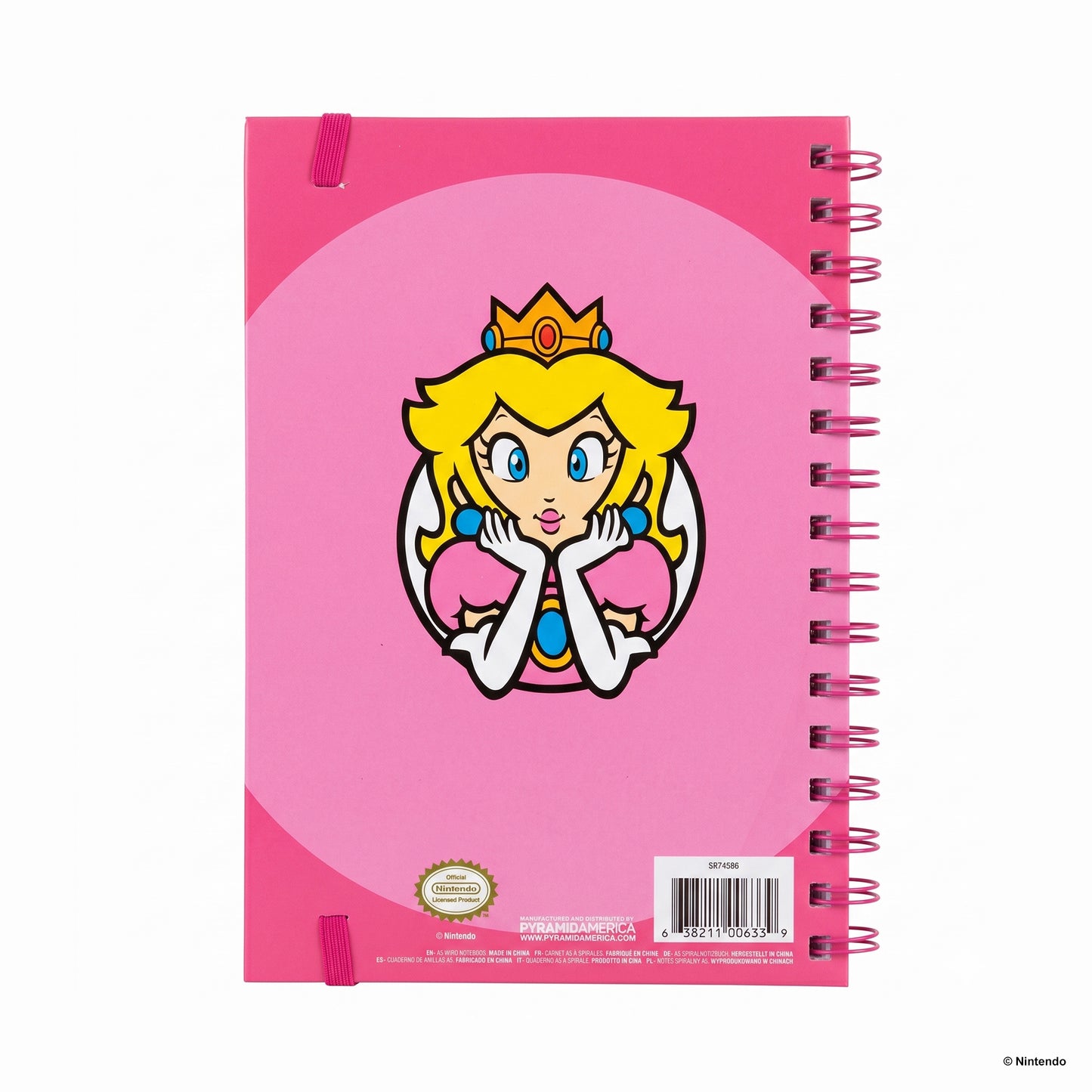 Super Mario – Princess Peach A5 Wiro Notebook