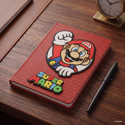 Super Mario - Bricks - A5 Premium Journal with PVC Embellishment