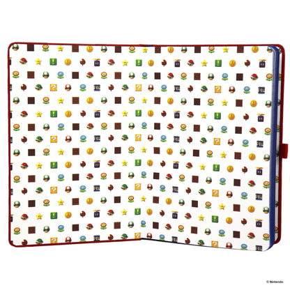 Super Mario - Bricks - A5 Premium Journal with PVC Embellishment