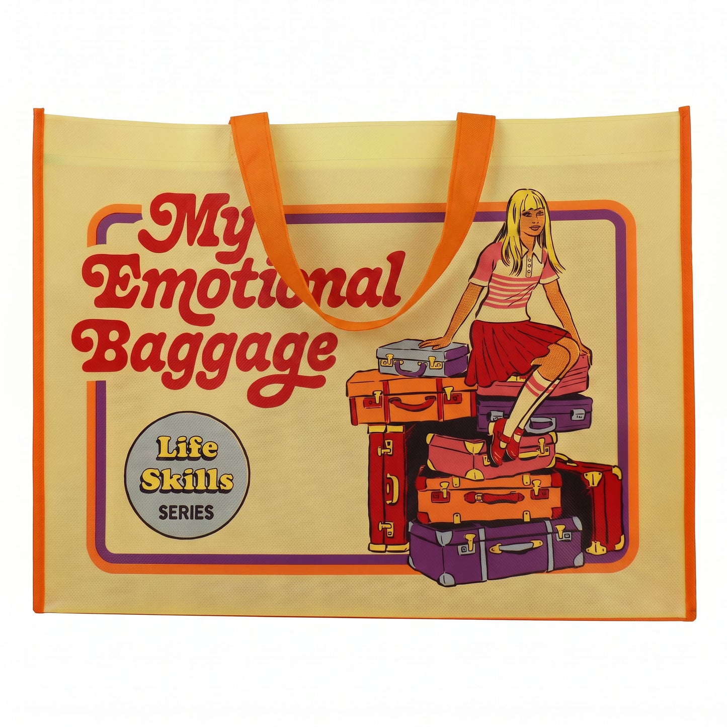 Steven Rhodes™ – My Emotional Baggage Tote Bag