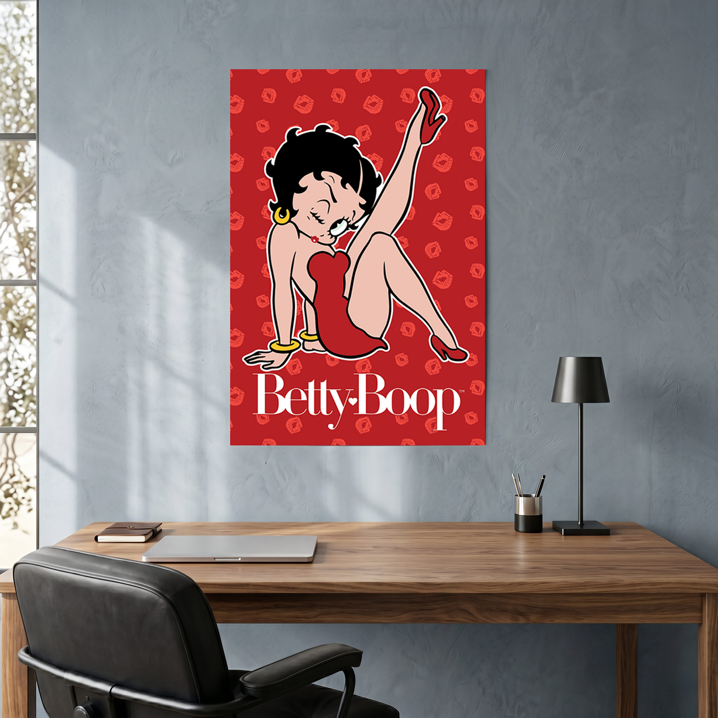 Betty Boop - A Wink And A Kick - 24x36 Unframed Poster