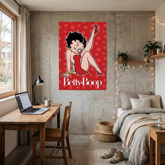 Betty Boop - A Wink And A Kick - 24x36 Unframed Poster