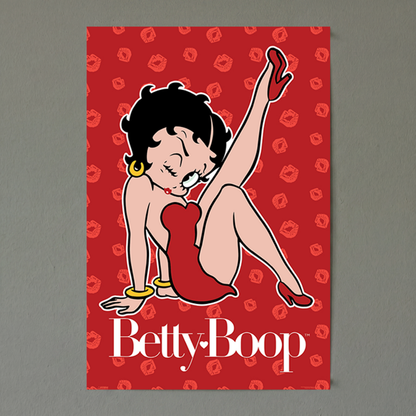 Betty Boop - A Wink And A Kick - 24x36 Unframed Poster